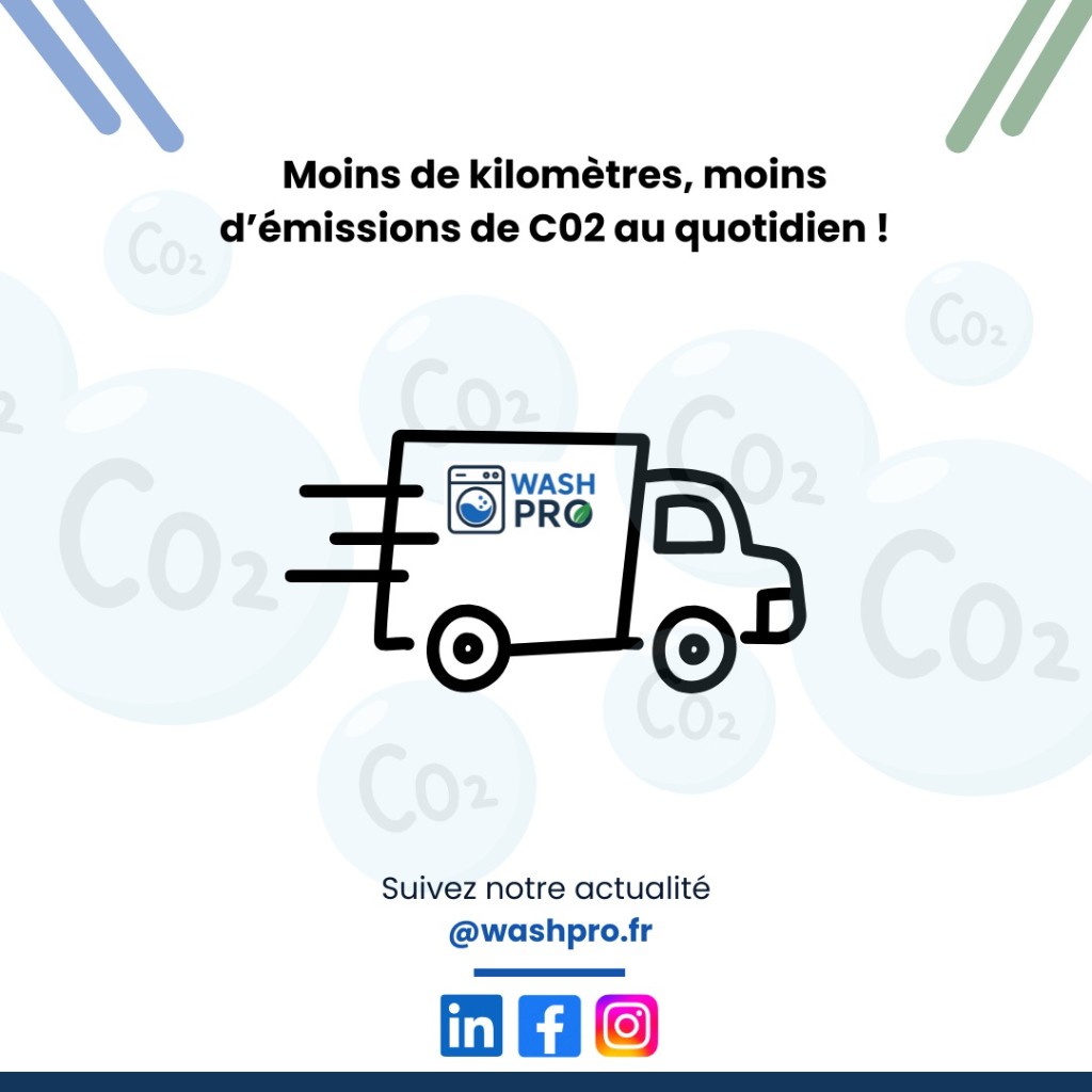 La proximité : notre secret pour une réactivité record ! — Moins de kilomètres, moins d’émissions de CO₂ au quotidien
